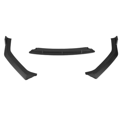 2018-2019 Hyundai Sonata Matte Black 3PC Front Bumper Lip Splitter Kit