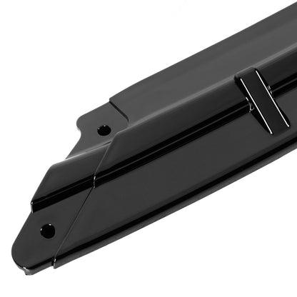 2018-2019 Hyundai Sonata Glossy Black 3PC Front Bumper Lip Splitter Kit