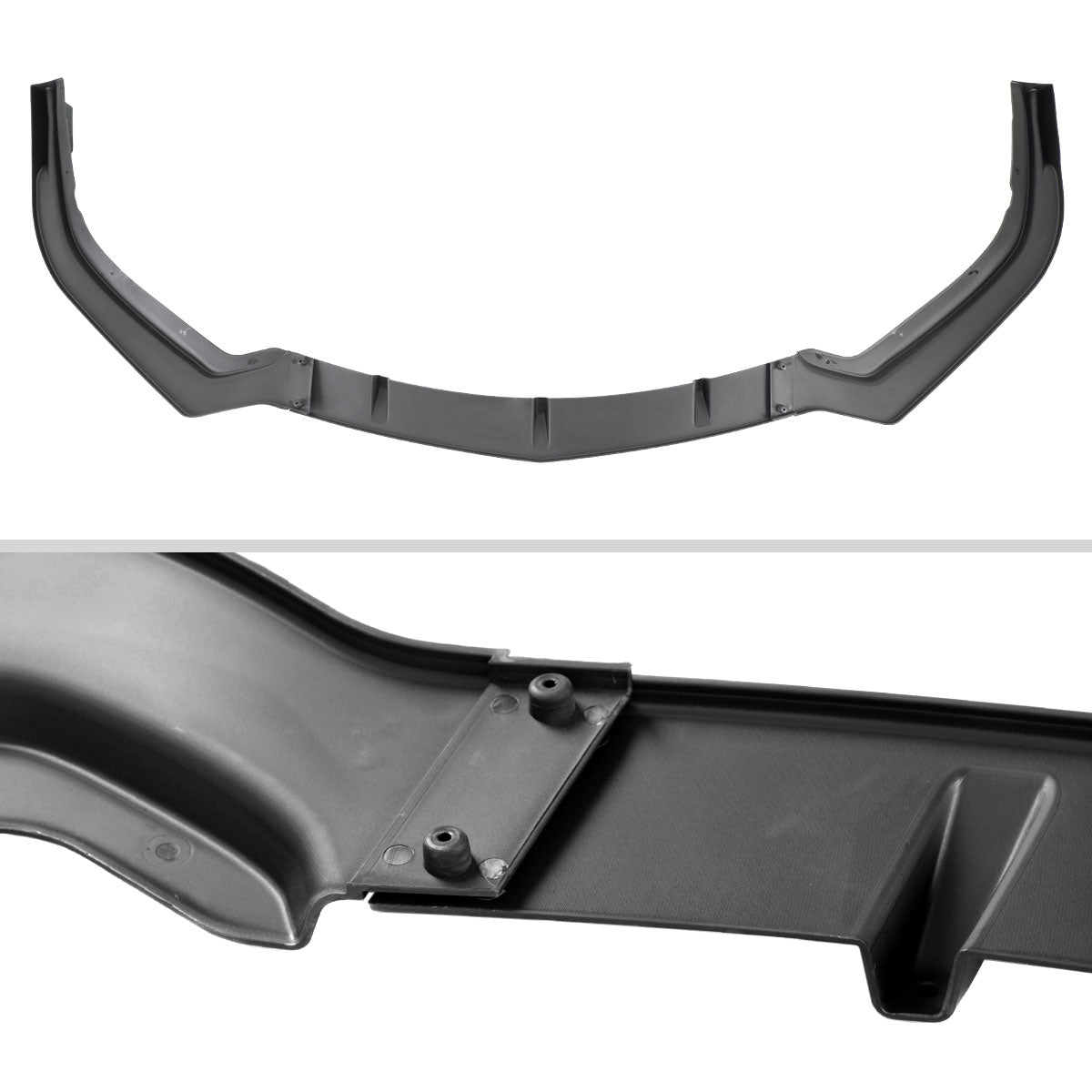 2018-2021 Acura TLX Glossy Black 3PC Front Bumper Lip Splitter Kit