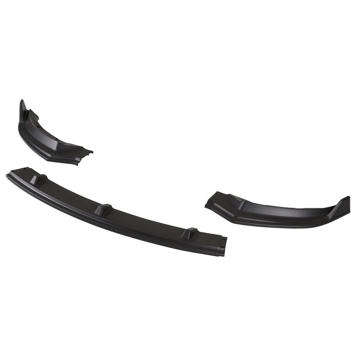 2017-2020 Tesla Model 3 Matte Black Polypropylene 3PC Bumper Lip