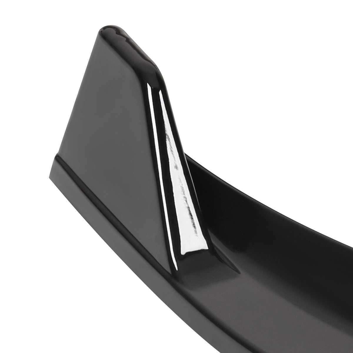 2017-2020 Tesla Model 3 Glossy Black Polypropylene 3PC Bumper Lip