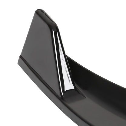 2017-2020 Tesla Model 3 Glossy Black Polypropylene 3PC Bumper Lip