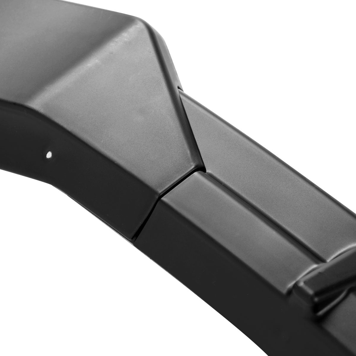 2016-2020 Tesla Model S Matte Black 3PC Front Bumper Lip Splitter Kit