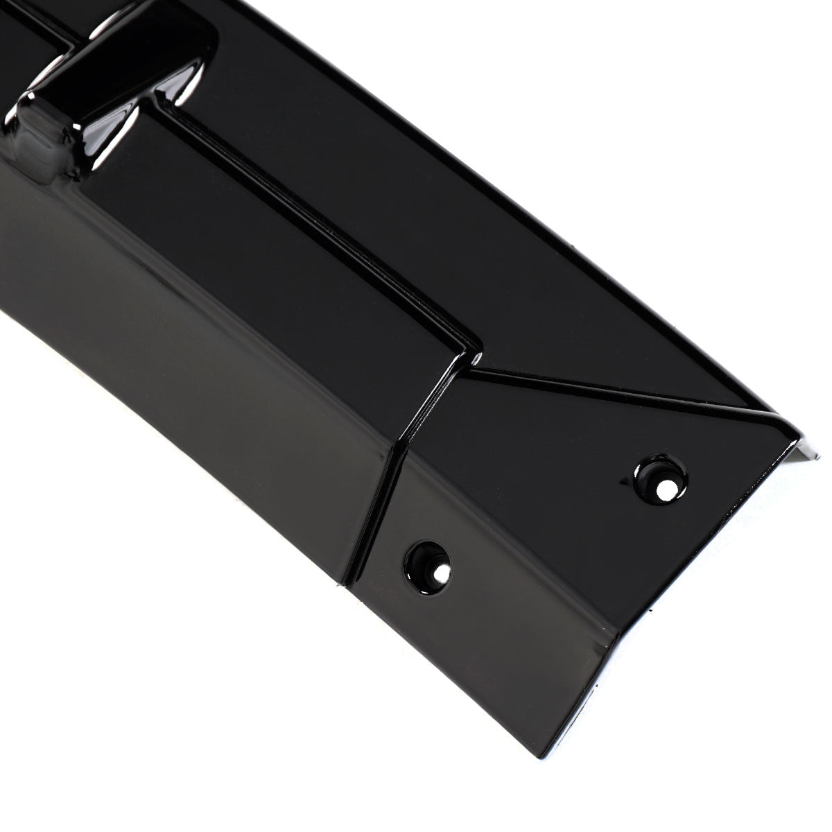 2016-2020 Tesla Model S Glossy Black 3PC Front Bumper Lip Splitter Kit