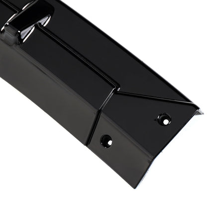 2016-2020 Tesla Model S Glossy Black 3PC Front Bumper Lip Splitter Kit