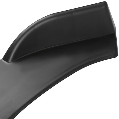 Universal Matte Black Polypropylene 3PC Bumper Lip