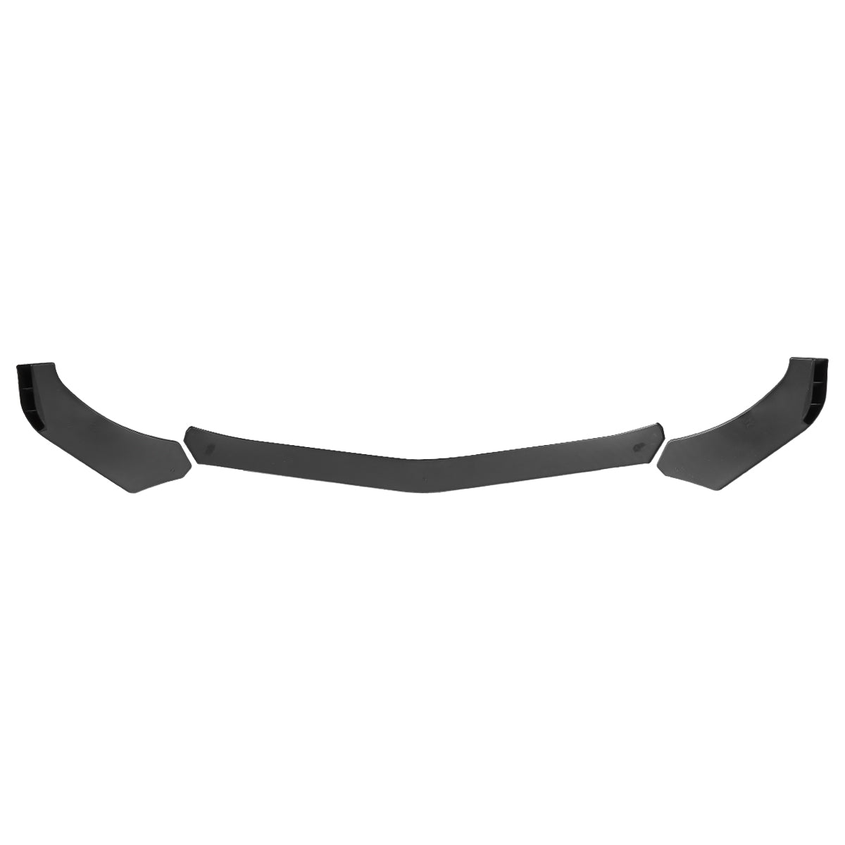 Universal Matte Black Polypropylene 3PC Bumper Lip