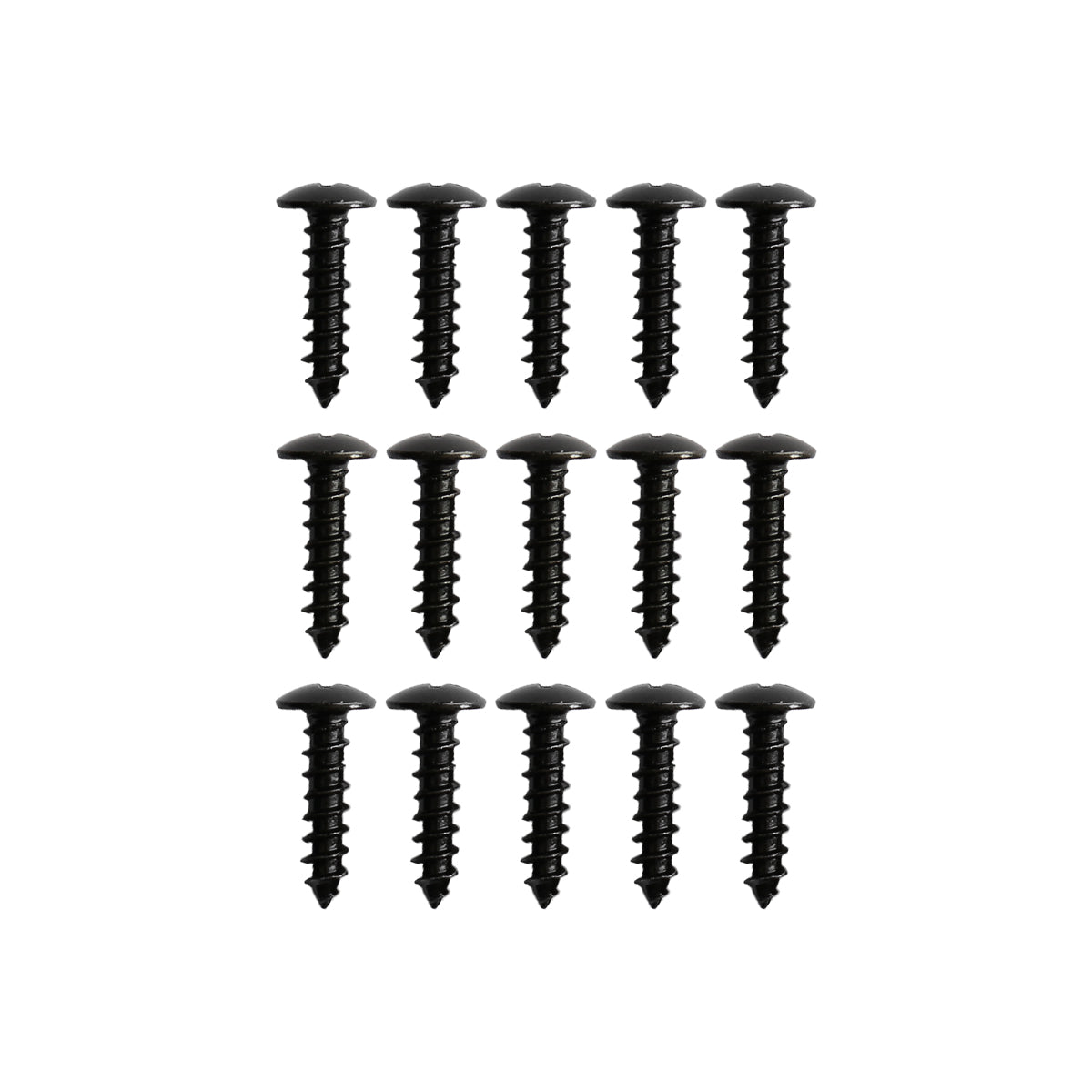 Universal Matte Black Polypropylene 3PC Bumper Lip
