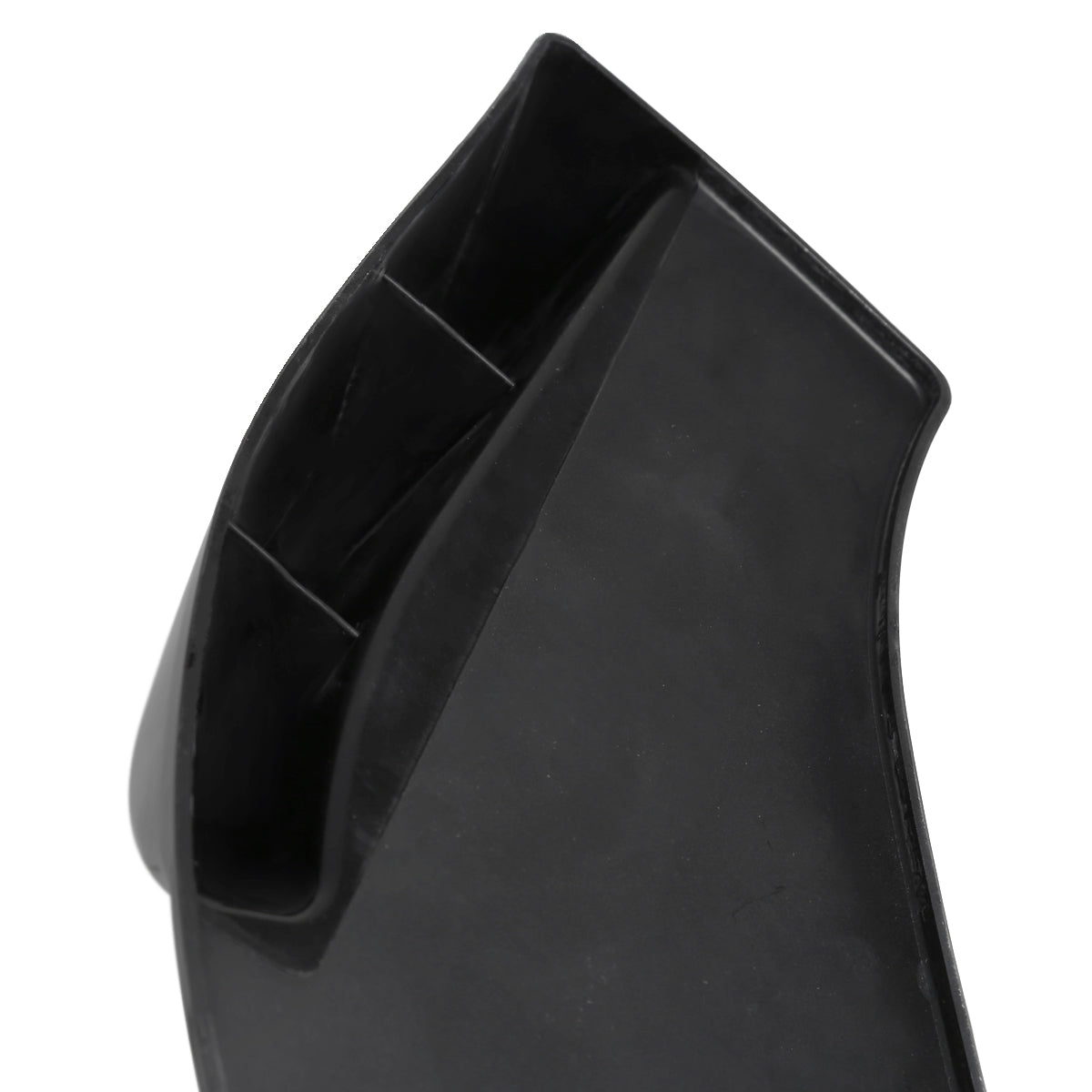 Universal Glossy Black Polypropylene 3PC Bumper Lip