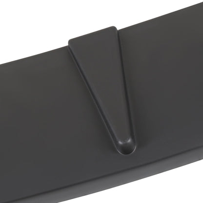 Universal Matte Black Polypropylene 3PC Bumper Lip Set