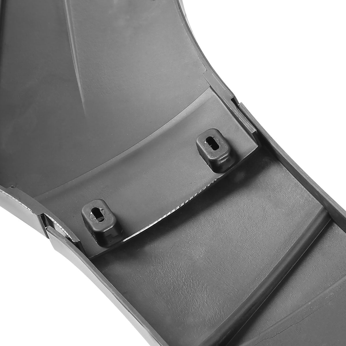 Universal Glossy Black Polypropylene 3PC Bumper Lip Set