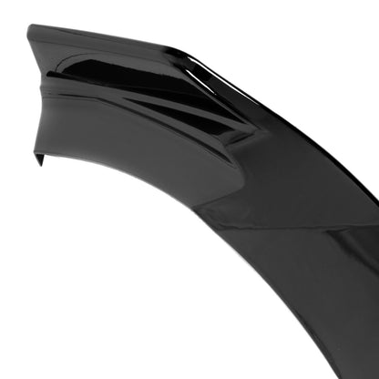 2012-2017 Hyundai Veloster Glossy Black 3PC Front Bumper Lip Splitter Kit