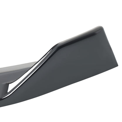 2013-2017 Hyundai Veloster Turbo Glossy Black 3PC Front Bumper Splitter Kit