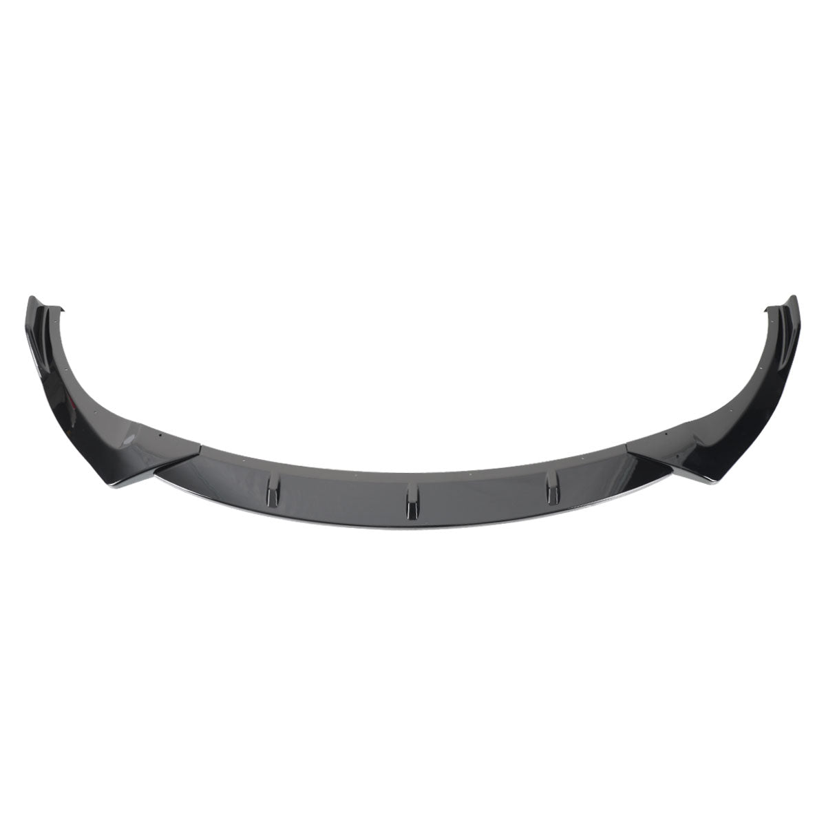 2013-2017 Hyundai Veloster Turbo Glossy Black 3PC Front Bumper Splitter Kit