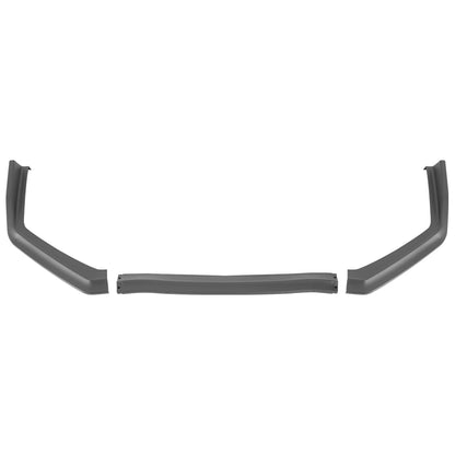 2018-2021 Subaru WRX/STI Matte Black 3PC Front Bumper Lip Splitter Kit