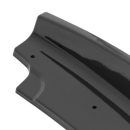 2016-2020 Honda Civic Sedan Glossy Black Polypropylene Rear Bumper Lip Diffuser Set