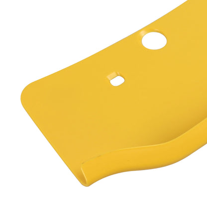 2015-2019 Dodge Charger SRT Glossy Yellow ABS 2PC Front Bumper Lip Splitters