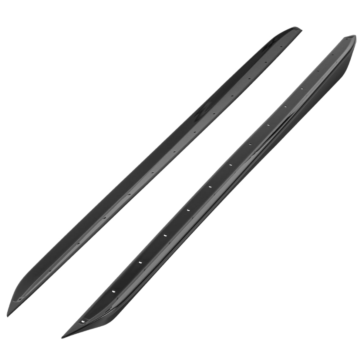 2019-2023 BMW 3 Series G20 M Sport/M340i Glossy Black ABS 2PC Side Skirts
