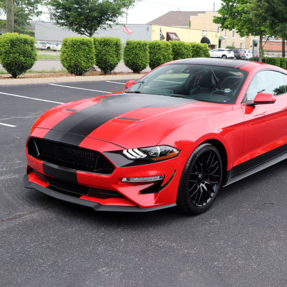 2018-2022 Ford Mustang GT/Ecoboost Lower Dive Front Bumper Canards Trims