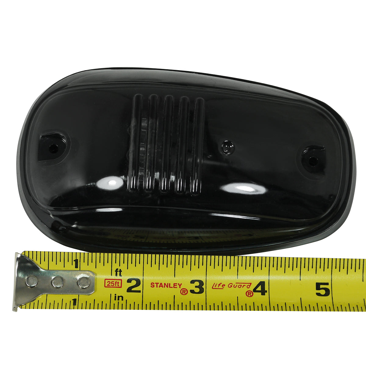 Universal 5PC Set Roof Cab Amber LED Lights (Black Housing/Smoked Lens)