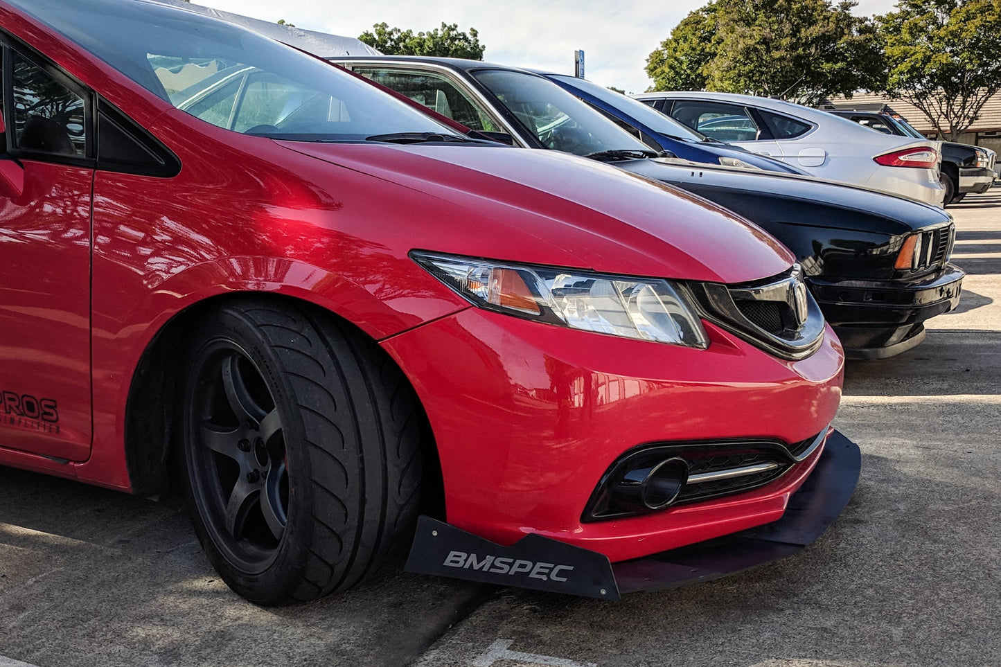 Front Splitter –  Honda Civic Si Sedan (Kouki FB6, 2013-2015)