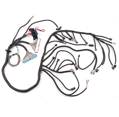 99-03 Vortec 4.8 5.3 6.0L Standalone LS Wiring Harness 4L60E DBC Cable PCM ECM