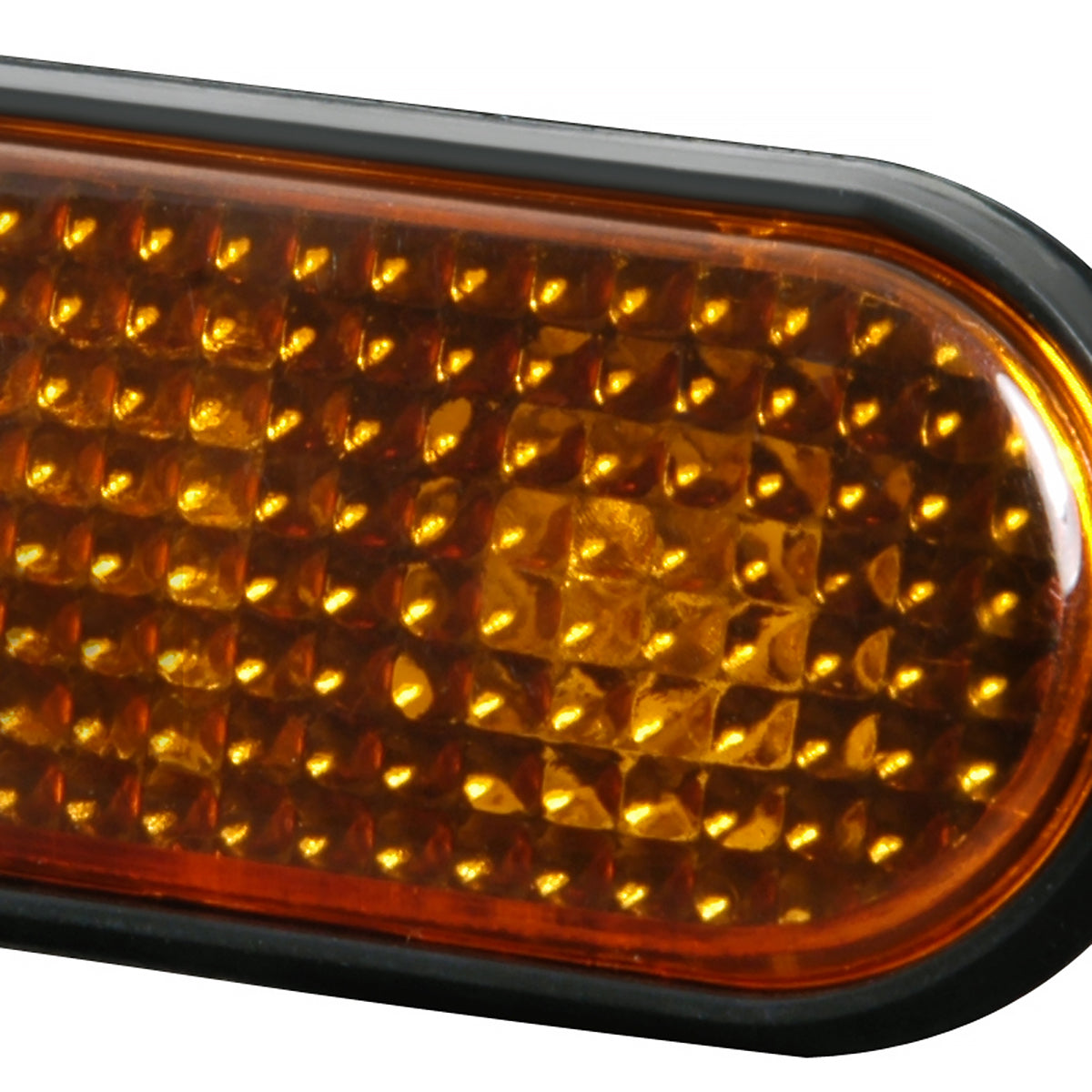 1992-1995 Honda Civic Amber Smoked Lens Side Marker Flat Style Lights