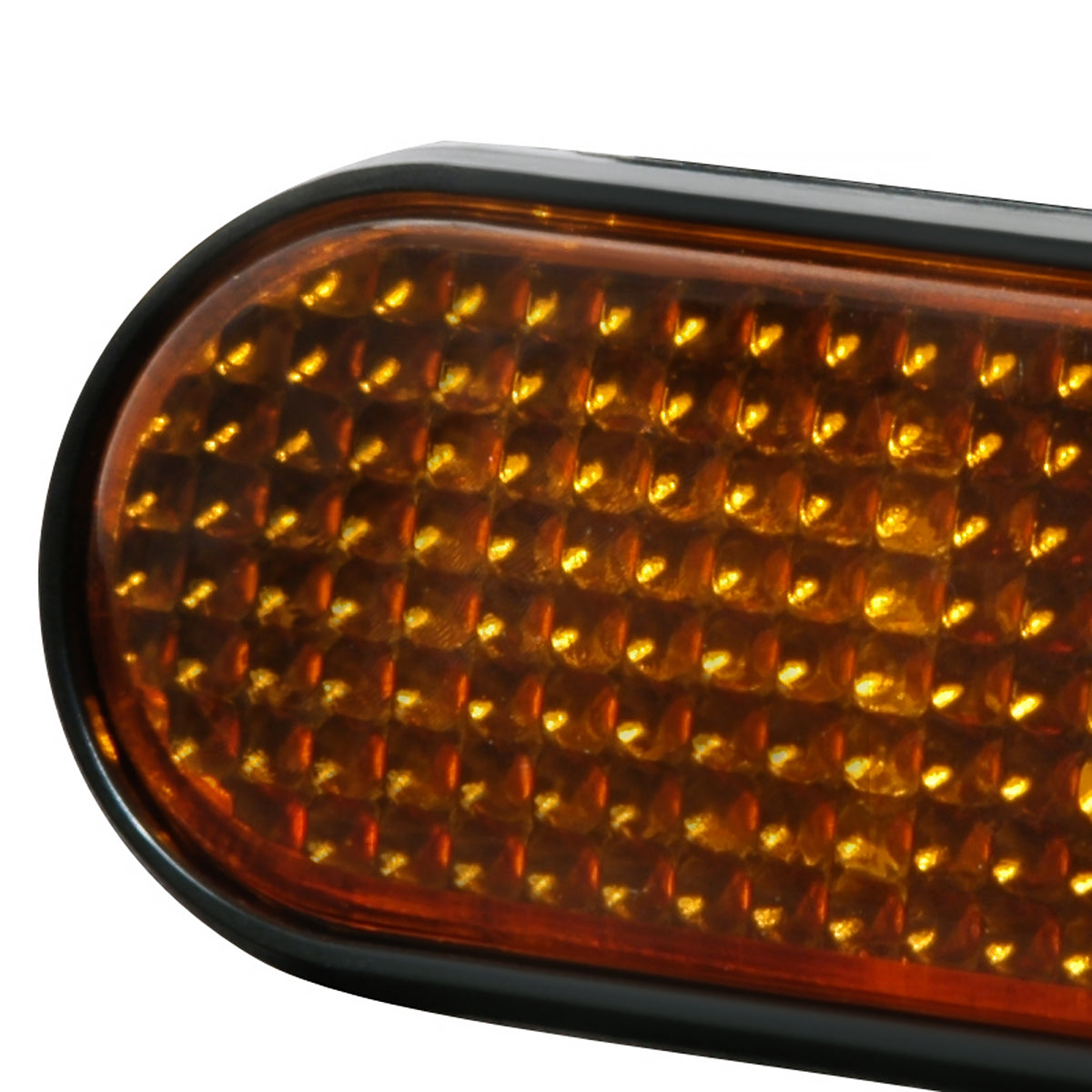 1992-1995 Honda Civic Amber Smoked Lens Side Marker Flat Style Lights