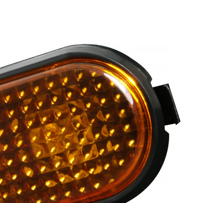 1992-1995 Honda Civic Amber Smoked Lens Side Marker Flat Style Lights