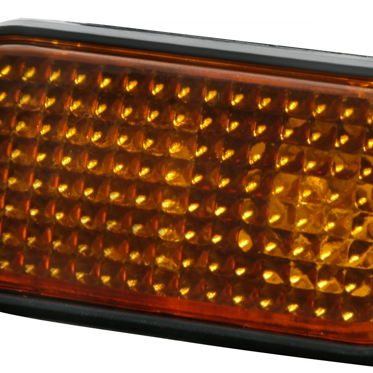 1992-1995 Honda Civic Amber Smoked Lens Side Marker Flat Style Lights