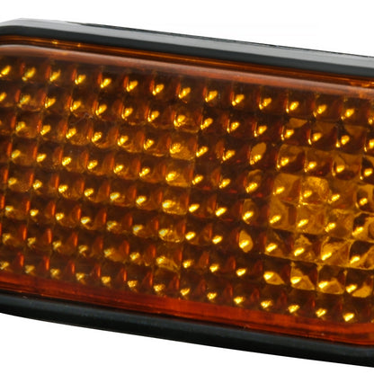 1992-1995 Honda Civic Amber Smoked Lens Side Marker Flat Style Lights
