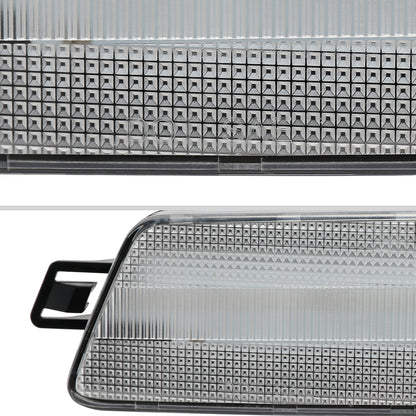 2014-2022 Porsche Macan Front Bumper LED Side Marker Turn Signal Lights (Chrome Housing / Clear Lens)