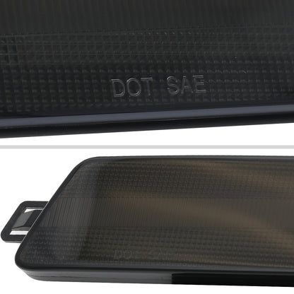 2014-2022 Porsche Macan Front Bumper LED Side Marker Turn Signal Lights (Chrome Housing / Smoked Lens)