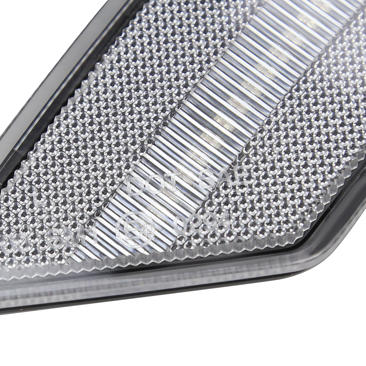 2019-2021 Ford Ranger 2PC LED Side Marker Lights (Chrome Housing/Clear Lens)