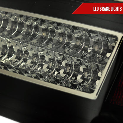 2005-2007 Chrysler 300C LED Tail Lights (Glossy Black Housing/Smoked Lens)