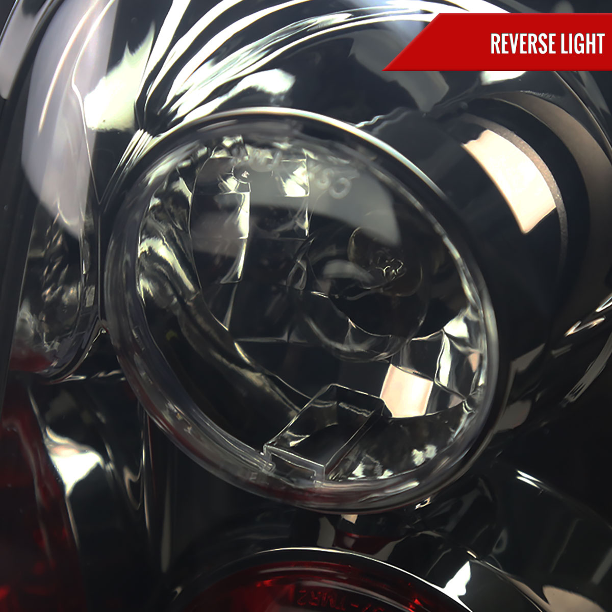2003-2005 Toyota 4Runner Tail Lights (Chrome Housing/Smoked Lens)