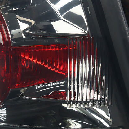 2003-2005 Toyota 4Runner Tail Lights (Chrome Housing/Smoked Lens)