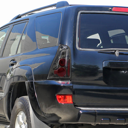 2003-2005 Toyota 4Runner Tail Lights (Chrome Housing/Smoked Lens)