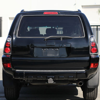 2003-2005 Toyota 4Runner Tail Lights (Matte Black Housing/Clear Lens)