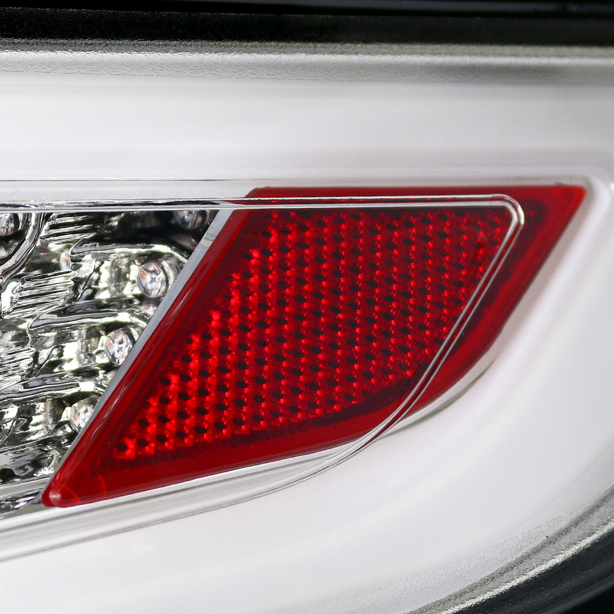 2005-2008 Porsche 911 997 / 2007-2009 911 997 GT3 LED Tail Lights (Chrome Housing/Clear Lens)