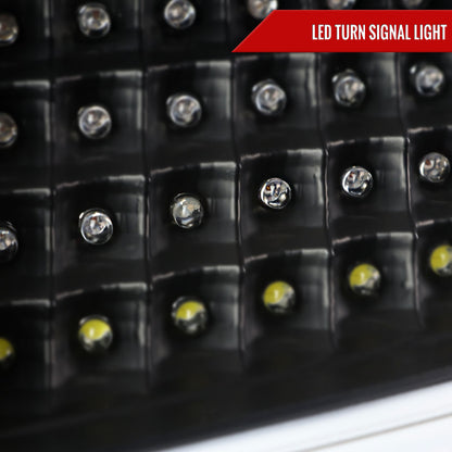 2005-2008 Porsche 911 997 Carrera / 2007-2009 911 997 GT3 LED Tail Lights (Matte Black Housing/Clear Lens)