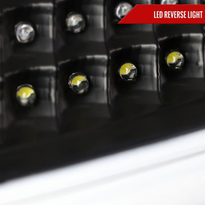 2005-2008 Porsche 911 997 Carrera / 2007-2009 911 997 GT3 LED Tail Lights (Matte Black Housing/Clear Lens)