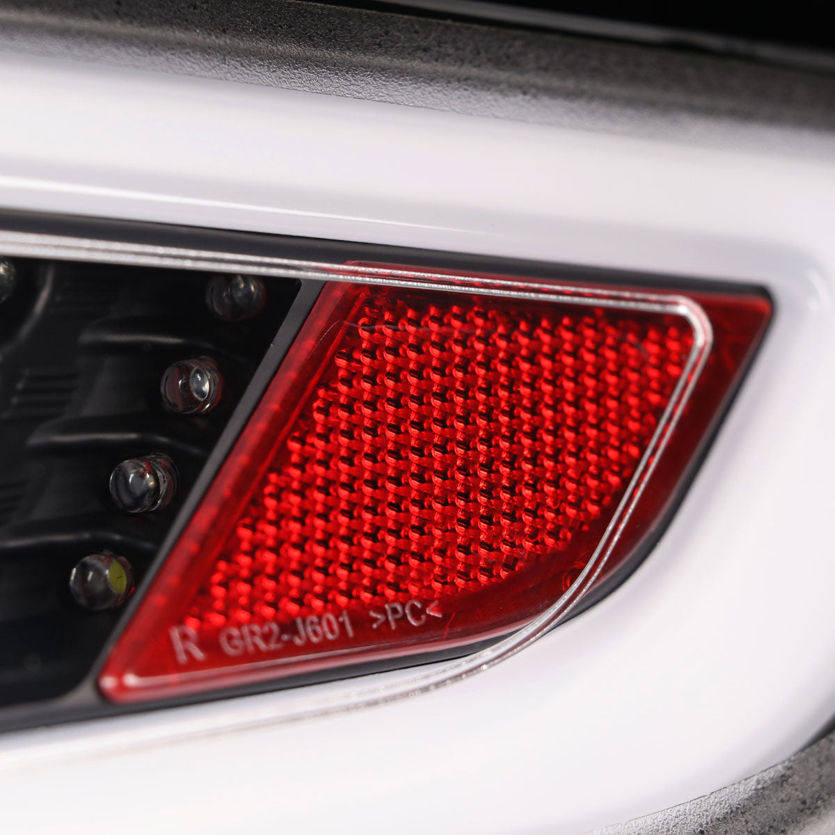 2005-2008 Porsche 911 997 Carrera / 2007-2009 911 997 GT3 LED Tail Lights (Matte Black Housing/Clear Lens)
