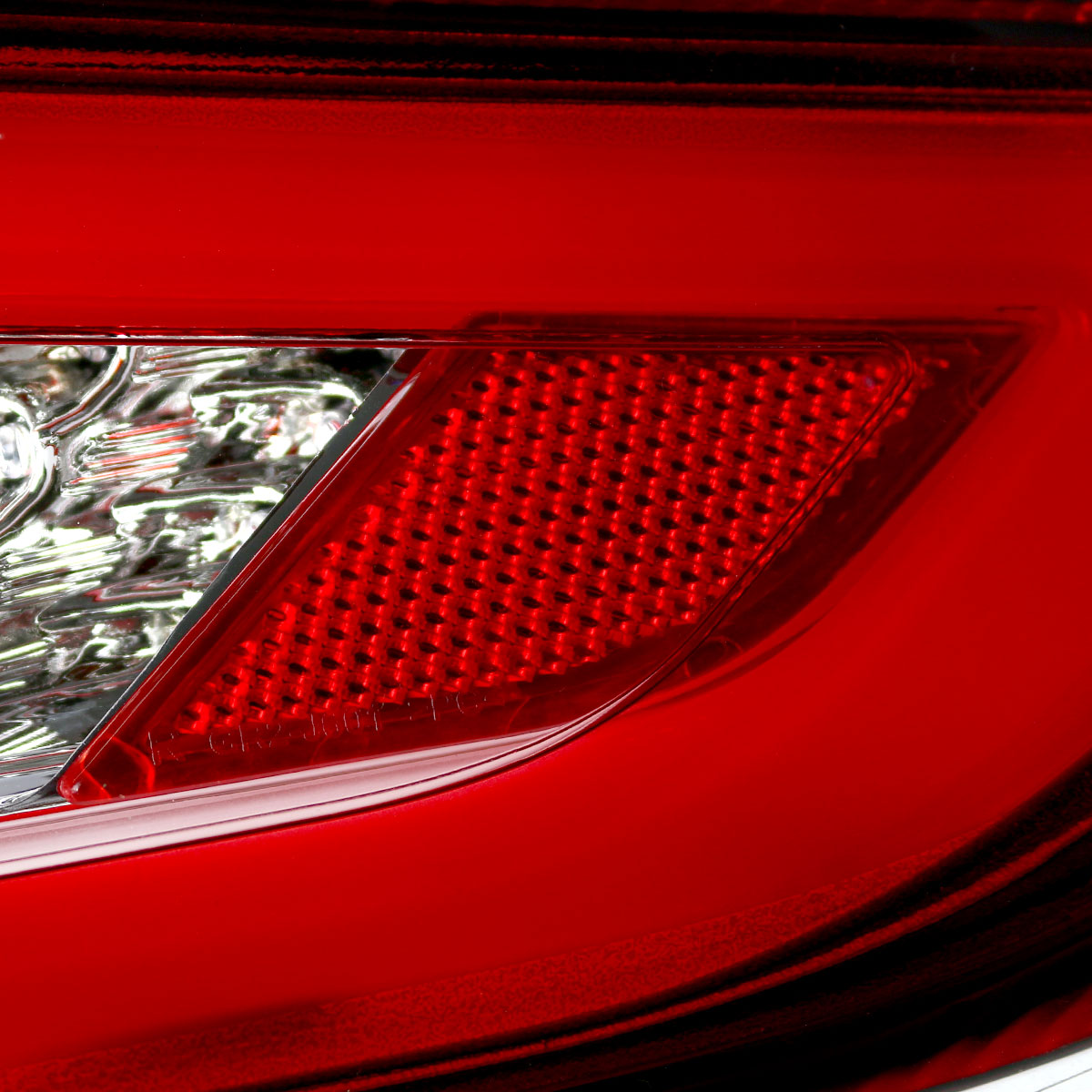 2005-2008 Porsche 911 997 Carrera / 2007-2009 911 997 GT3 LED Tail Lights (Chrome Housing/Red Lens)