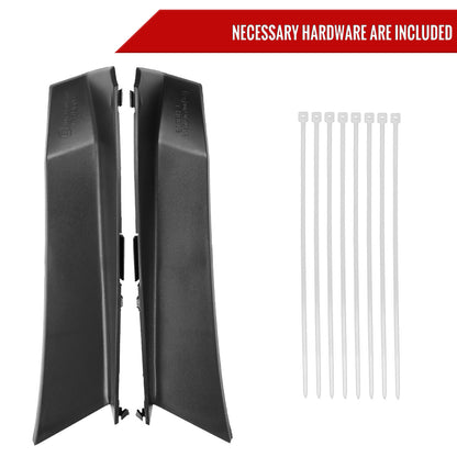 2018-2022 Honda Accord Sedan LED Sequential Signal Tail Lights (Matte Black Housing/Clear Lens)