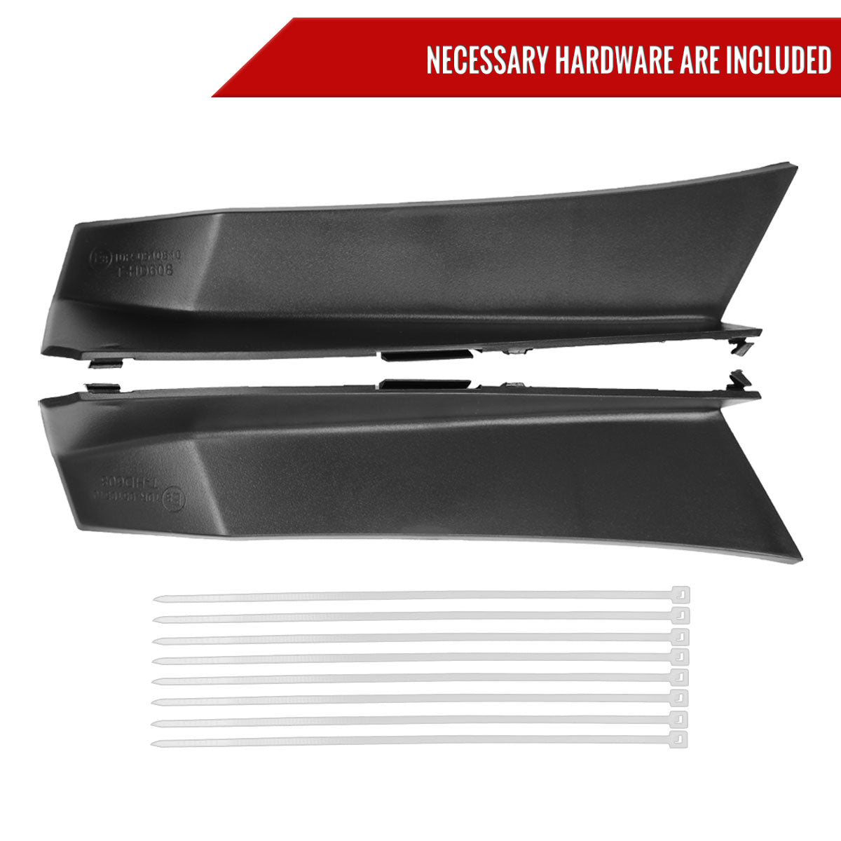 2018-2022 Honda Accord Sedan SQ2 Red LED Sequential Signal Tail Lights (Matte Black Housing/Smoked Lens)