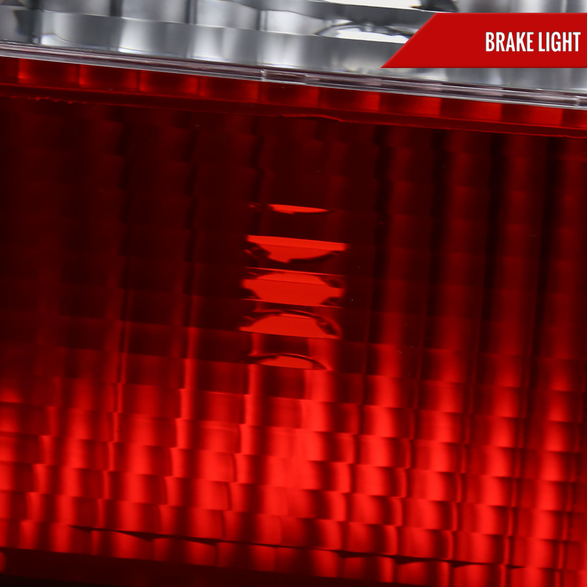 1998-2000 Honda Accord Sedan Red/Clear Tail Lights