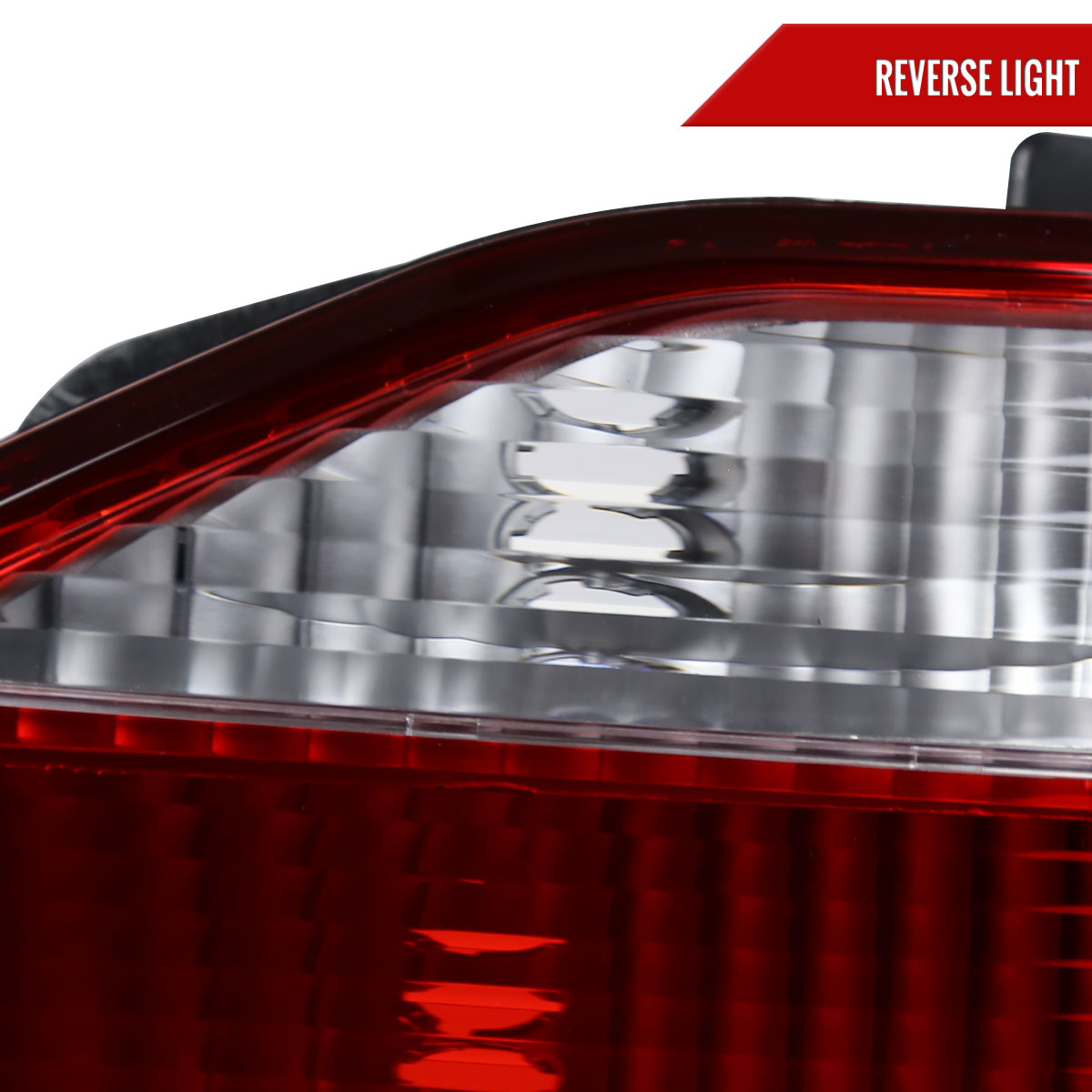 1998-2000 Honda Accord Sedan Red/Clear Tail Lights