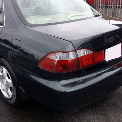 1998-2000 Honda Accord Sedan Red/Clear Tail Lights