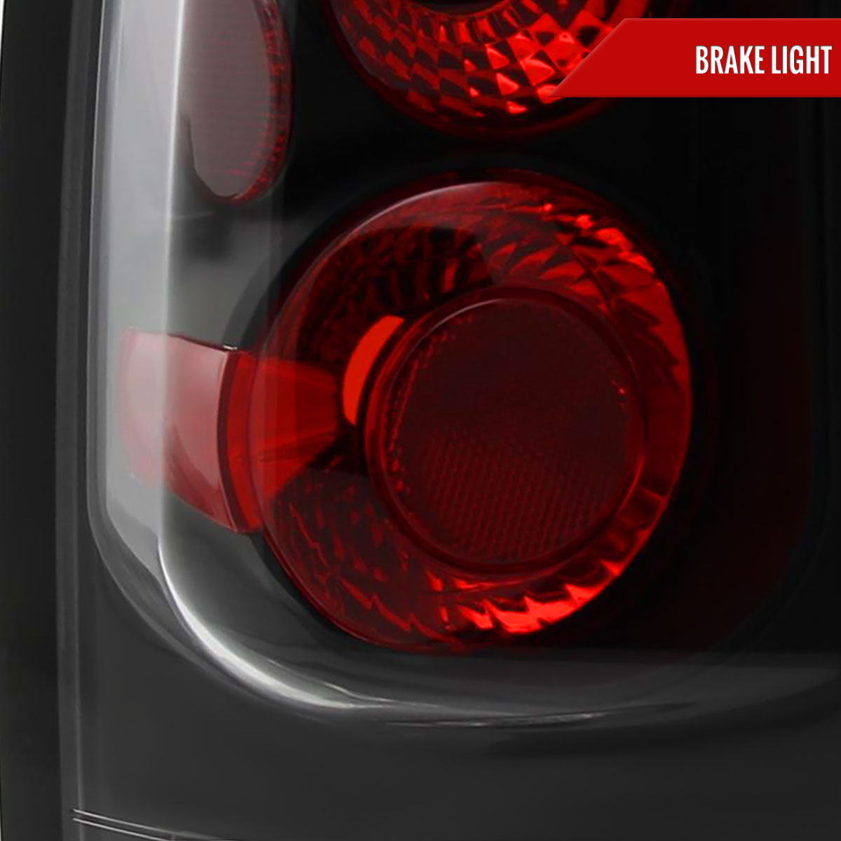 2005-2015 Nissan Armada Tail Lights (Matte Black Housing/Clear Lens)
